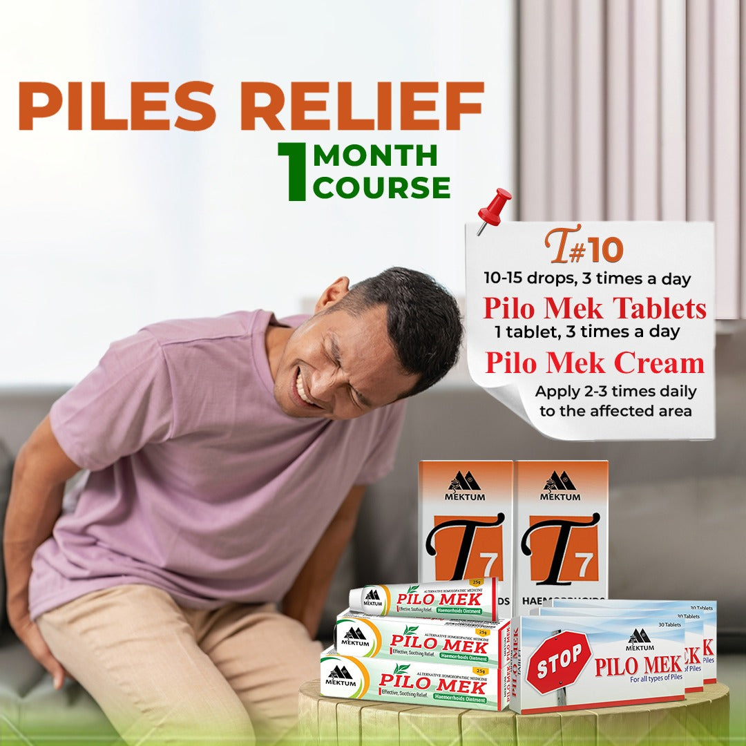 Mektum Piles Relief 1 Month Course